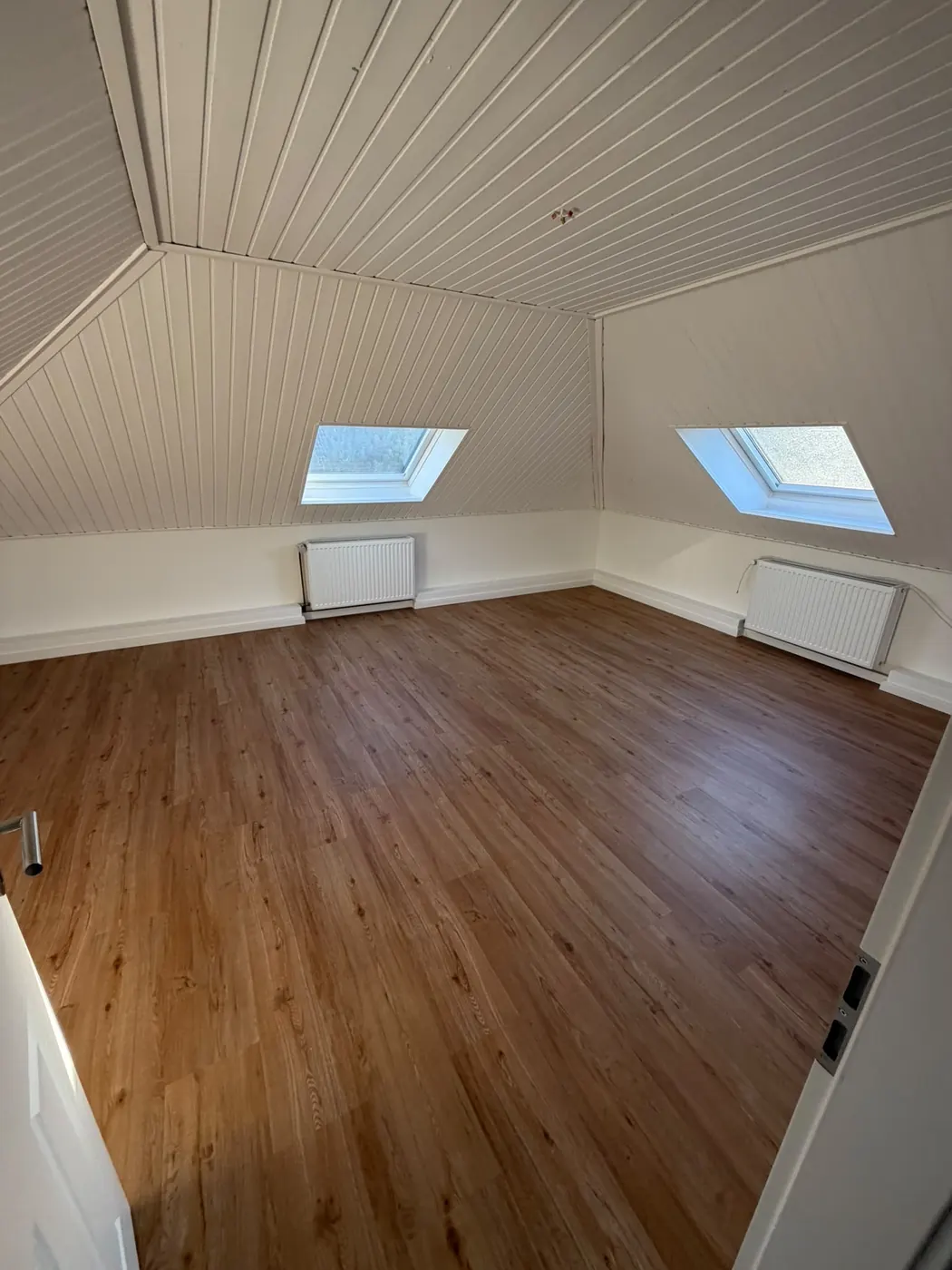 Ausgebautes Dachgeschoss mit Trockenbauwänden