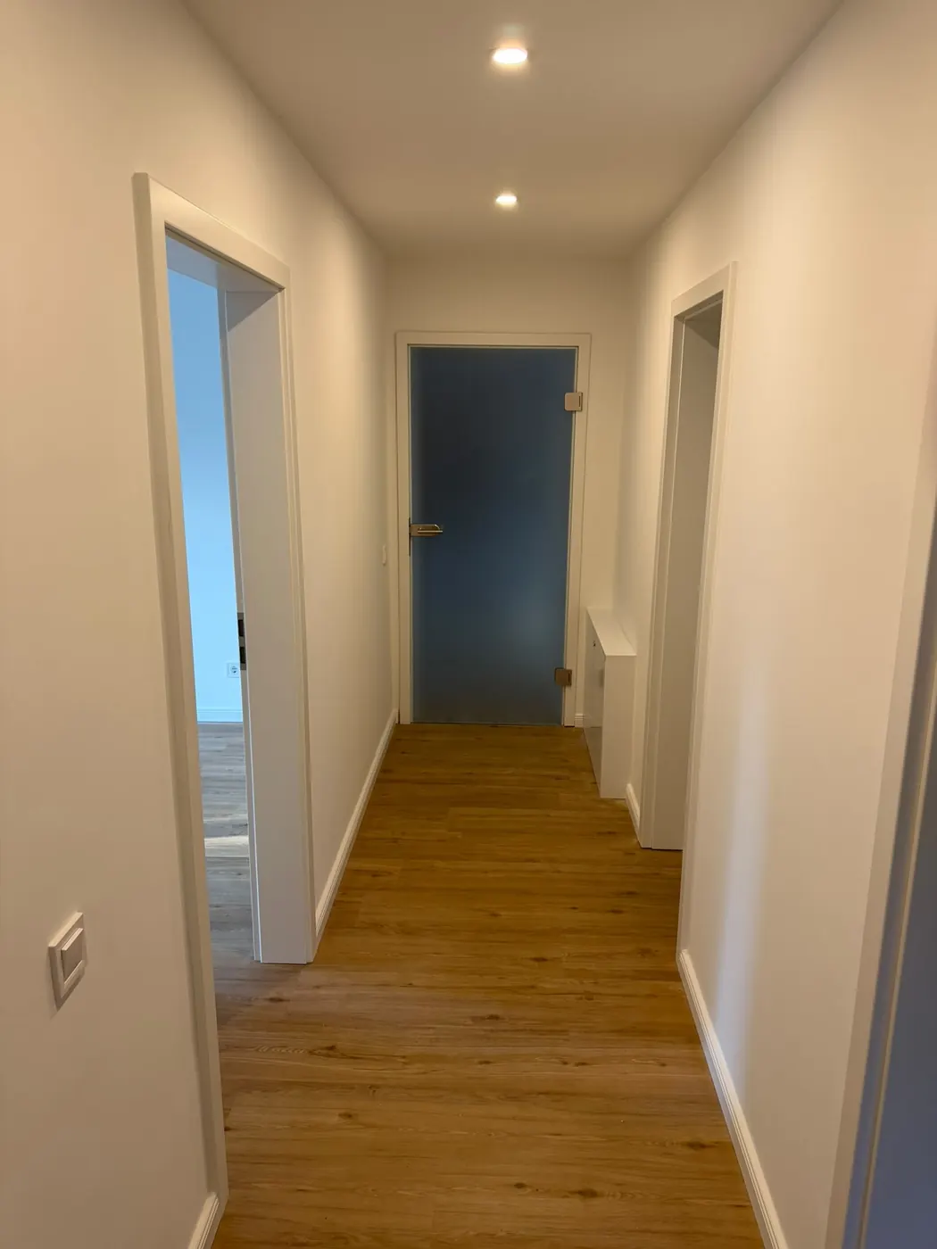 Flur nach dem Innenausbau